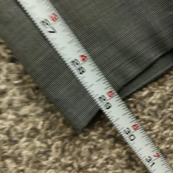 Ermenegildo Zegna Dress Pants Cashmere Silk Wool Micro Checked Gray 40x29 NWOT?
